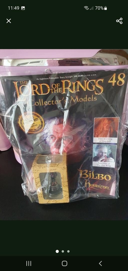  — lord of the rings collectors model issue 48