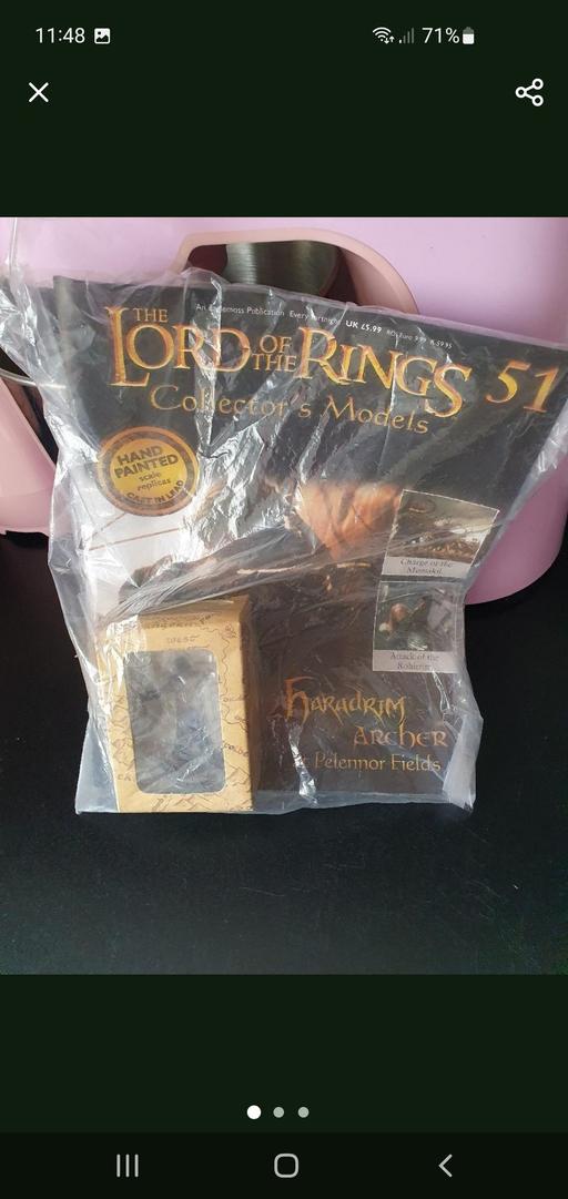  — lord of the rings collectors model issue 51