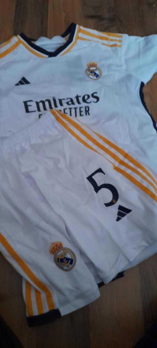  — real madrid Bellingham 5 kit.10/12yrs