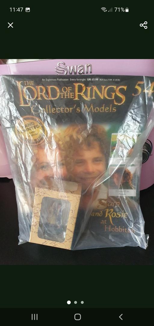  — lord of the rings collectors model issue 54