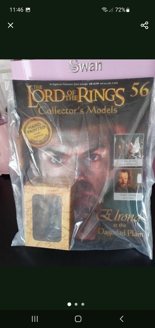  — lord of the rings collectors model issue 56