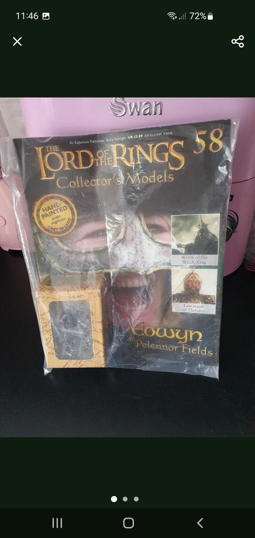  — lord of the rings collectors model issue 58
