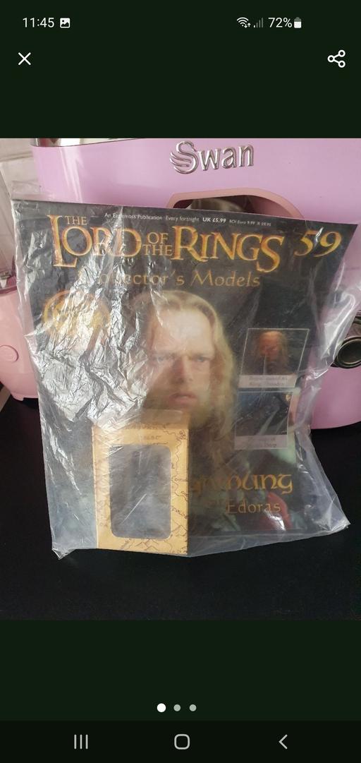  — lord of the rings collectors model issue 59