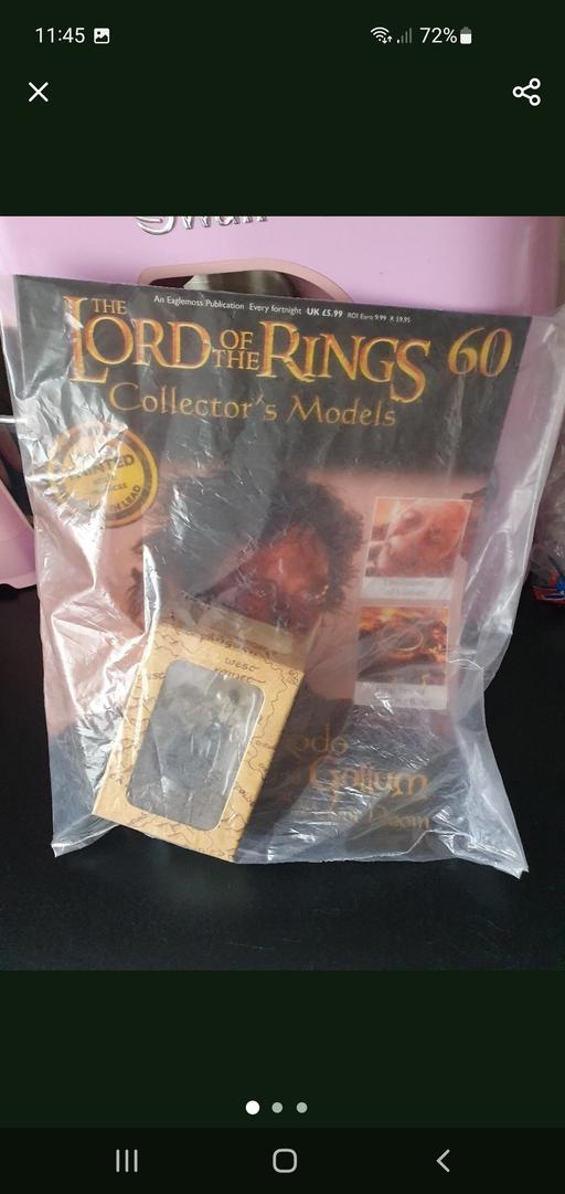  — lord of the rings collectors model issue 60