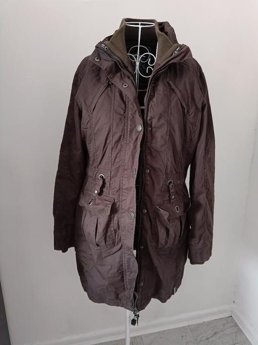  — East Village Women's 2-in-1 Parka Coat with D