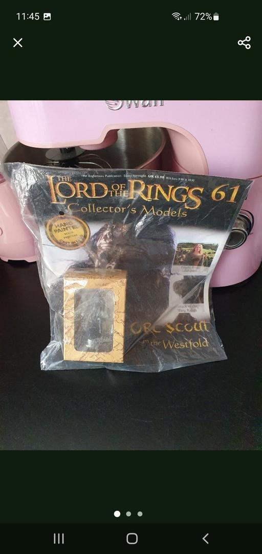  — lord of the rings collectors model issue 61