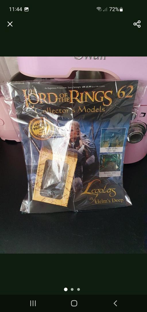  — lord of the rings collectors model issue 62