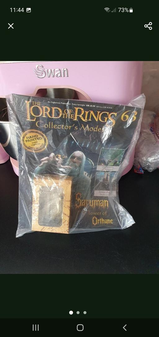  — lord of the rings collectors model issue 63