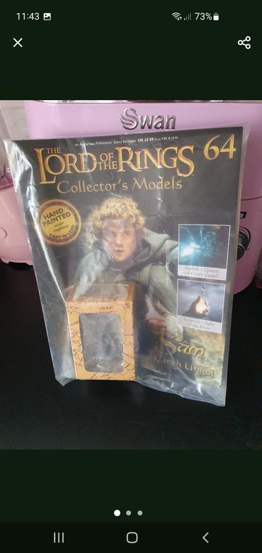  — lord of the rings collectors model issue 64
