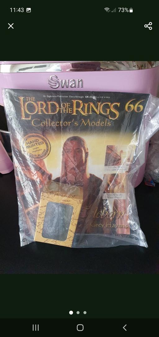  — lord of the rings collectors model issue 66