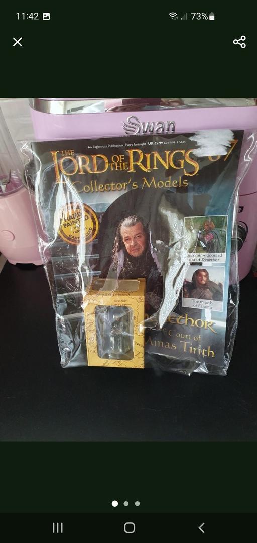  — lord of the rings collectors model issue 67