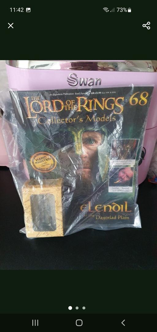  — lord of the rings collectors model issue 68