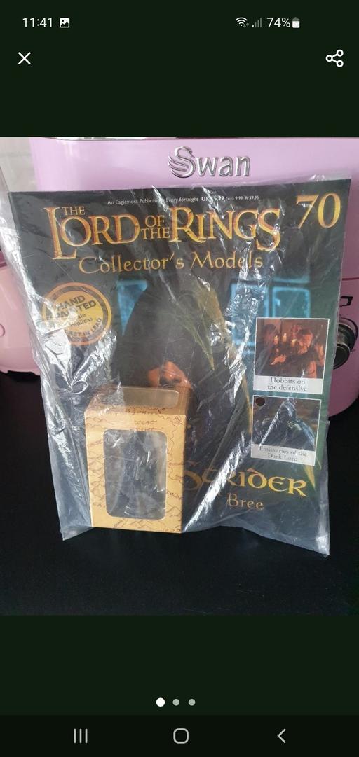  — lord of the rings collectors model issue 70