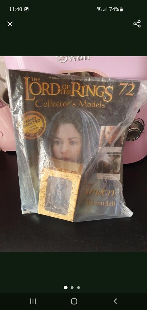  — lord of the rings collectors model issue 72