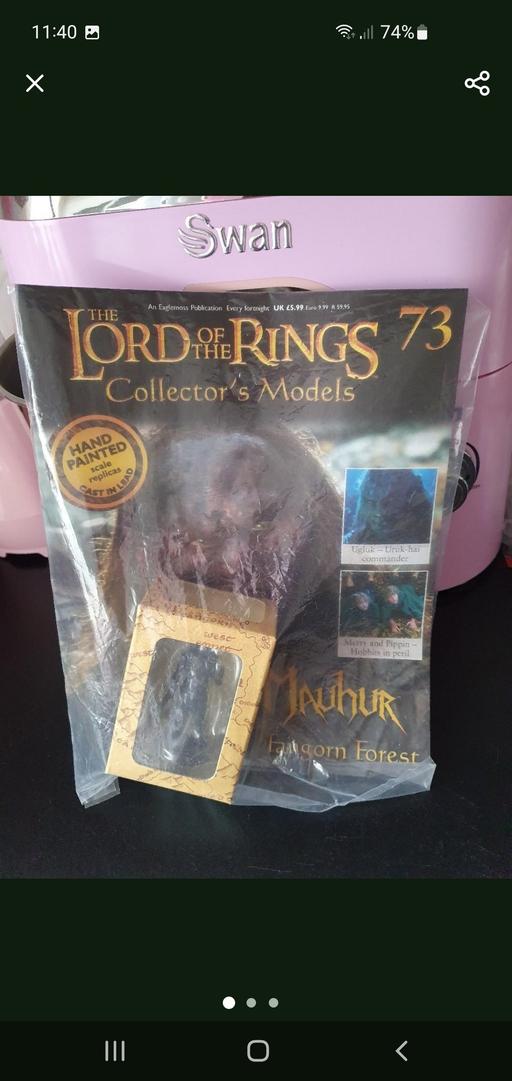  — lord of the rings collectors model issue 73