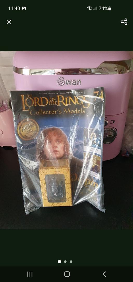  — lord of the rings collectors model issue 74