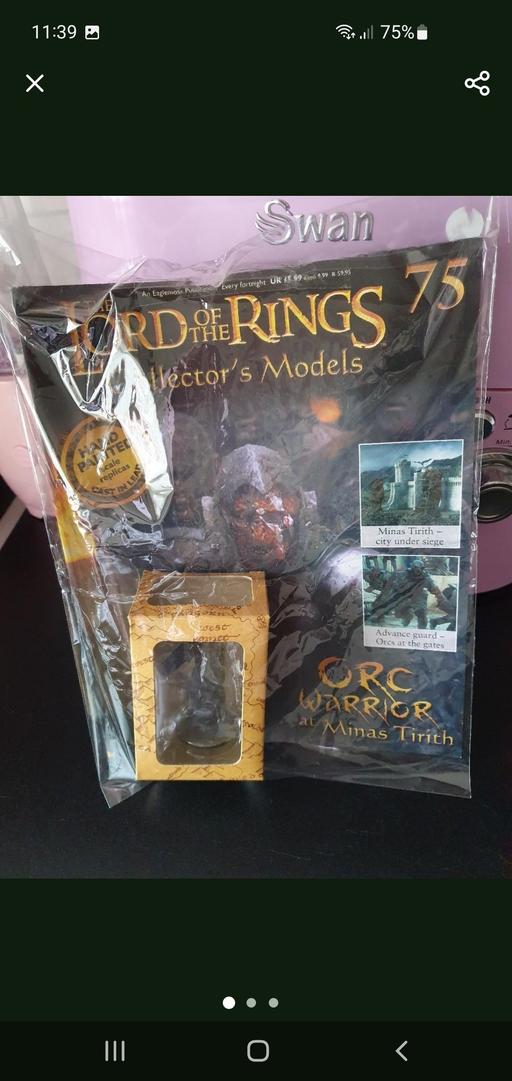  — lord of the rings collectors model issue 75