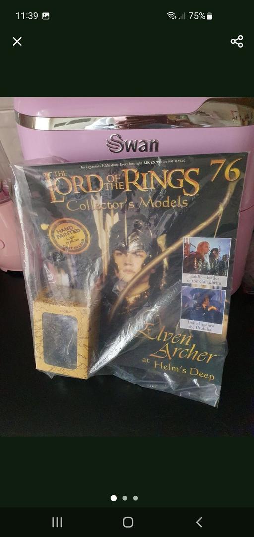  — lord of the rings collectors model issue 76