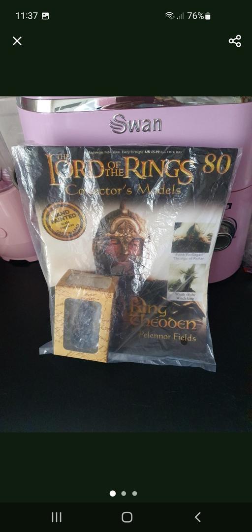  — lord of the rings collectors model issue 80
