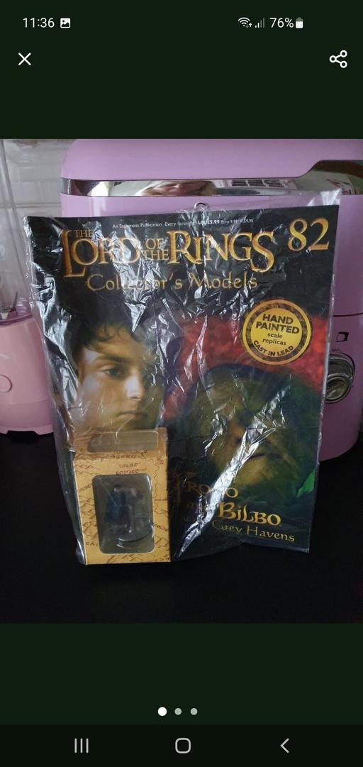  — lord of the rings collectors model issue 82