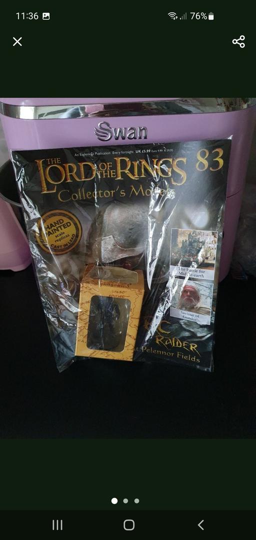  — lord of the rings collectors model issue 83
