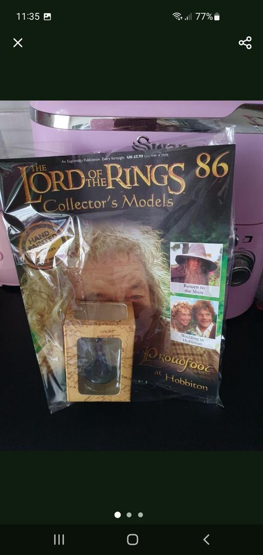 — lord of the rings collectors model issue 86