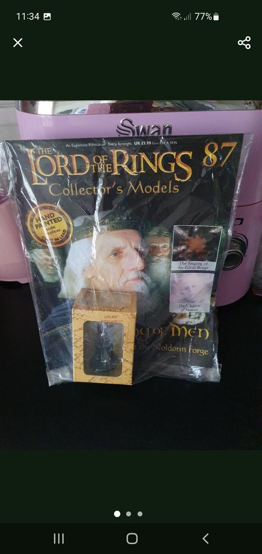  — lord of the rings collectors model issue 87