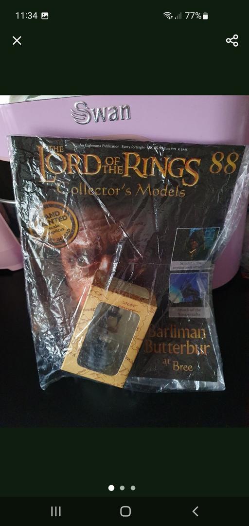  — lord of the rings collectors model issue 88