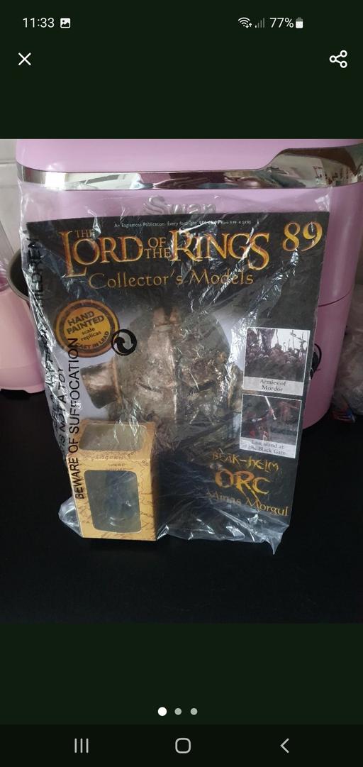  — lord of the rings collectors model issue 89