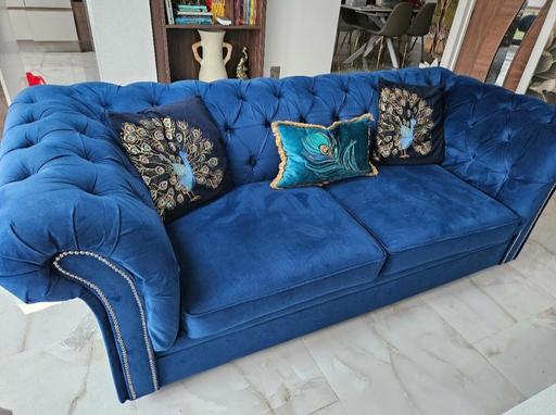  — Lovesofa Stunning Royal Blue Chesterfield