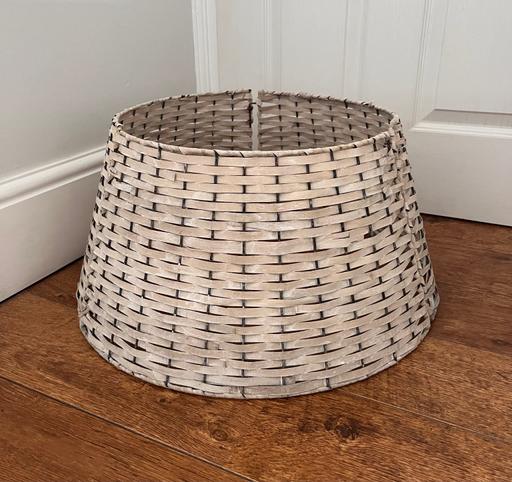  — Next Christmas tree wicker skirt