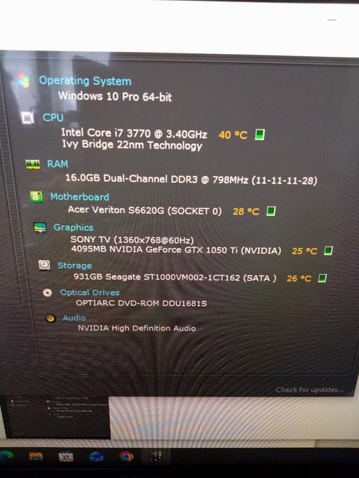  — gaming pc