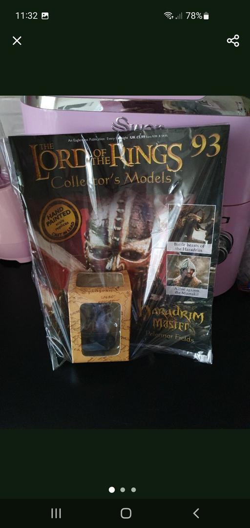 — lord of the rings collectors model issue 93
