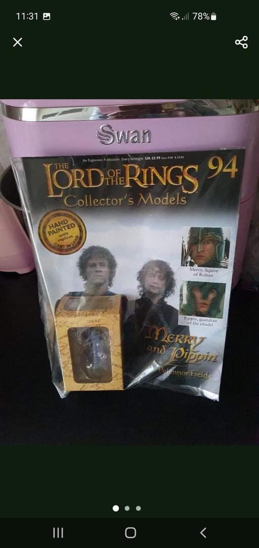  — lord of the rings collectors model issue 94