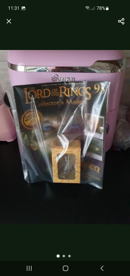  — lord of the rings collectors model issue 95