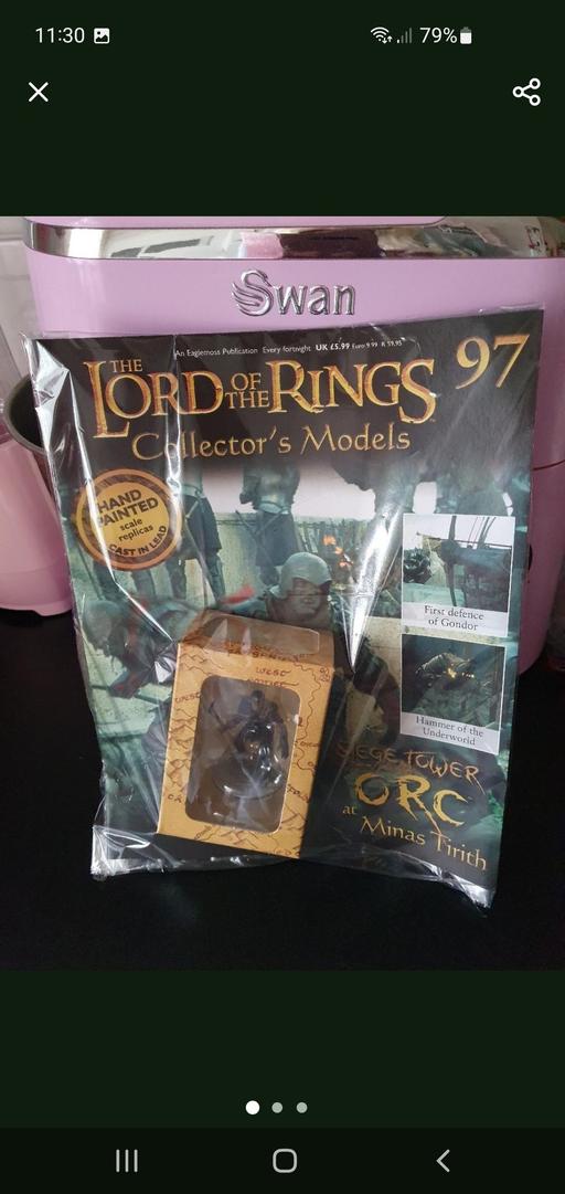  — lord of the rings collectors model issue 97