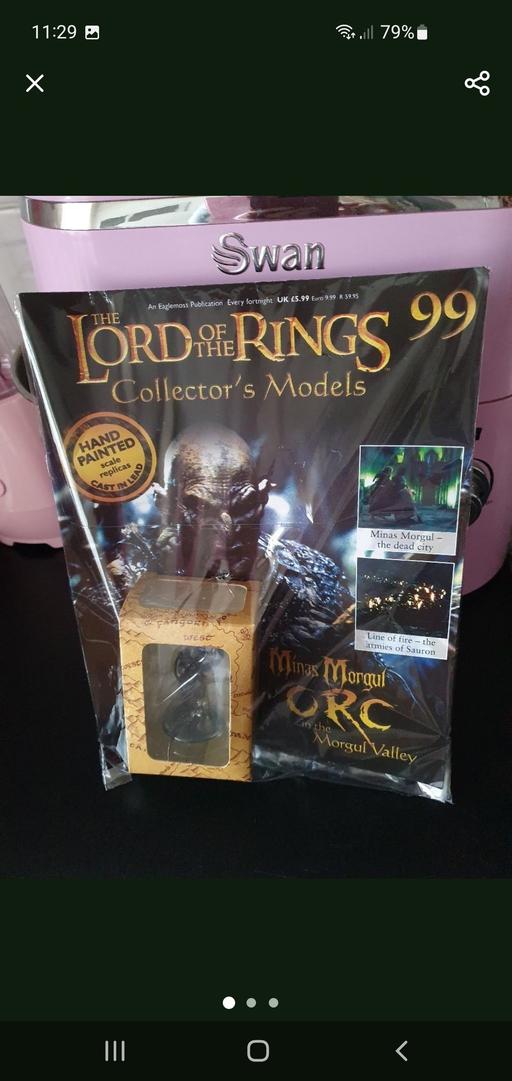  — lord of the rings collectors model issue 99
