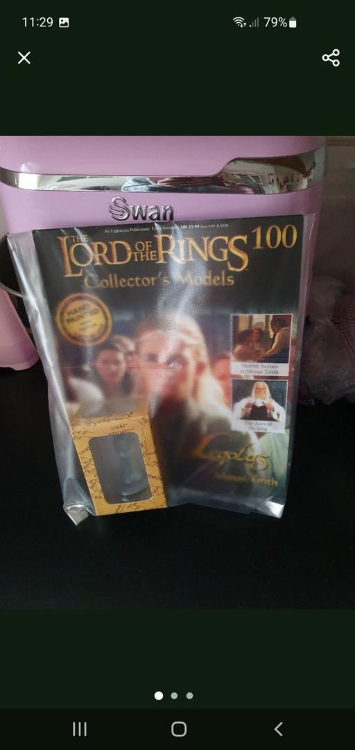  — lord of the rings collectors model issue 100