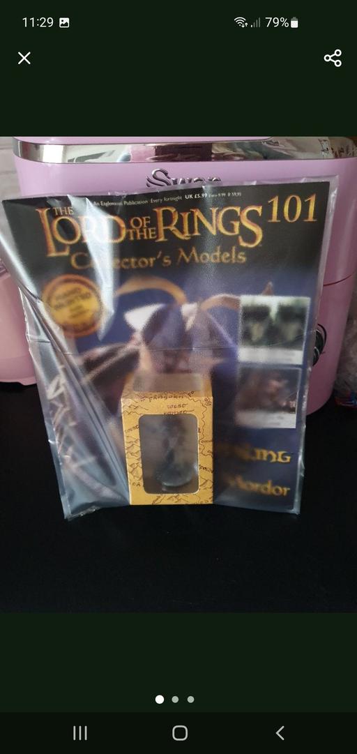  — lord of the rings collectors model issue 101