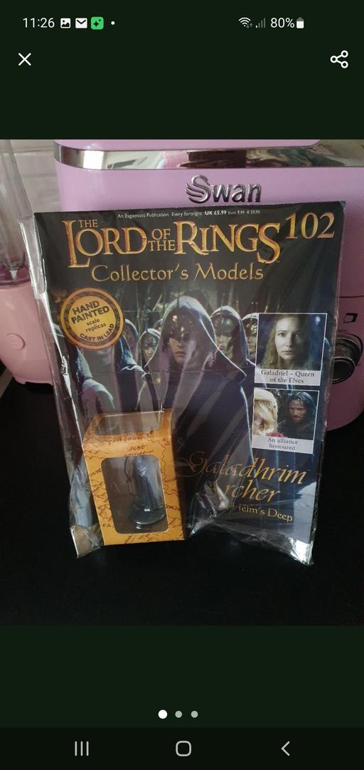  — lord of the rings collectors model issue 102