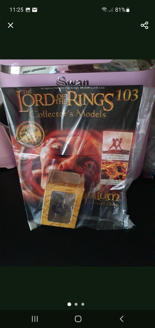  — lord of the rings collectors model issue 103