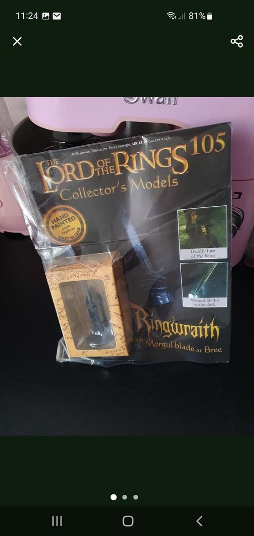  — lord of the rings collectors model issue 105