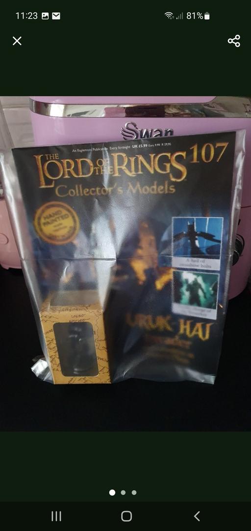 — lord of the rings collectors model issue 107