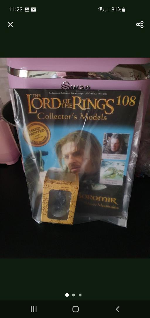  — lord of the rings collectors model issue 108