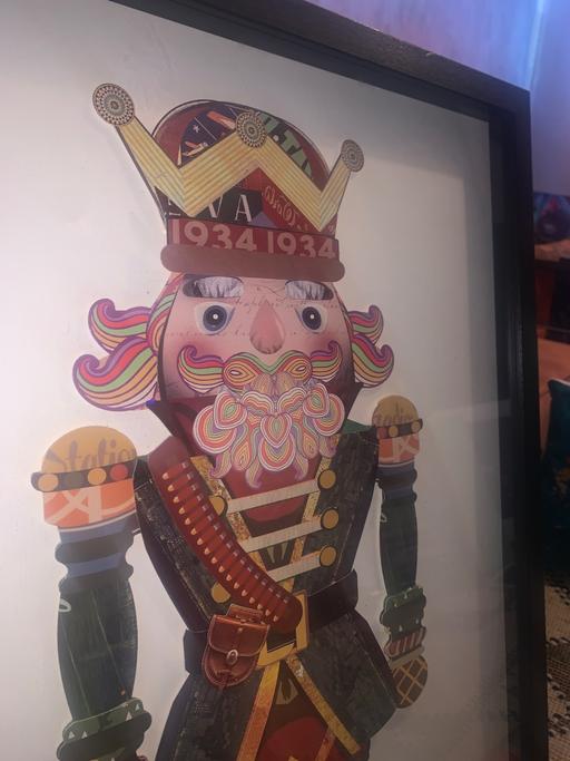  — 3D Nutcracker Shadow Box Artwork