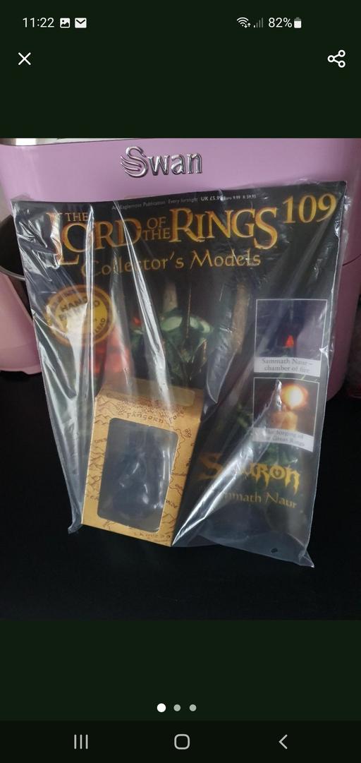  — lord of the rings collectors model issue 109