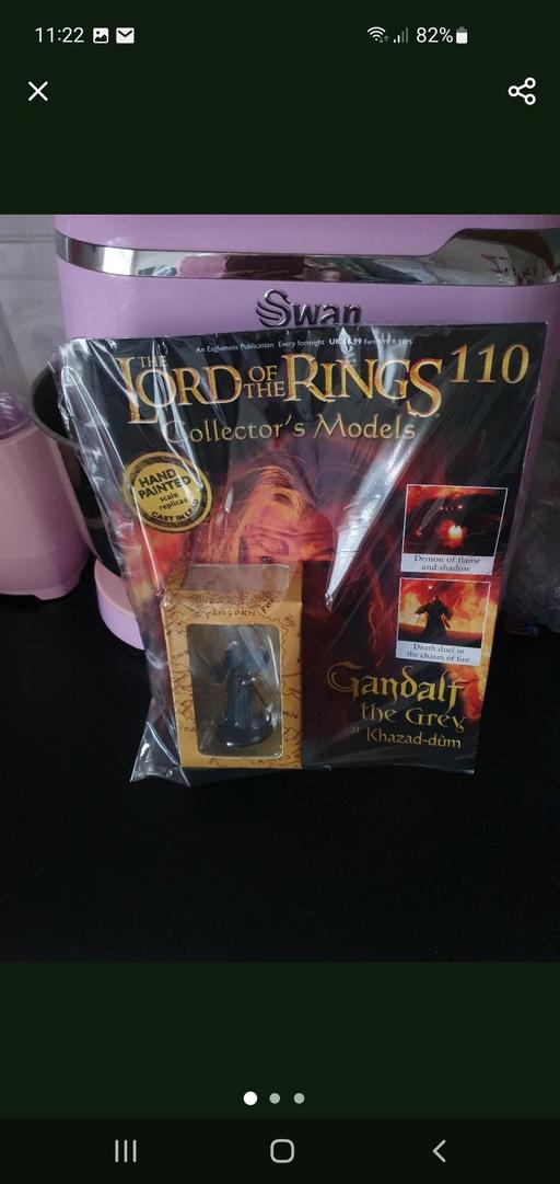  — lord of the rings collectors model issue 110