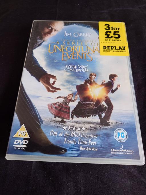  — A series of unfortunate events DVD