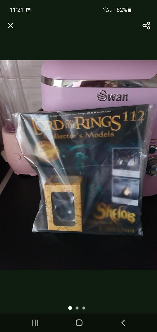  — lord of the rings collectors model issue 112