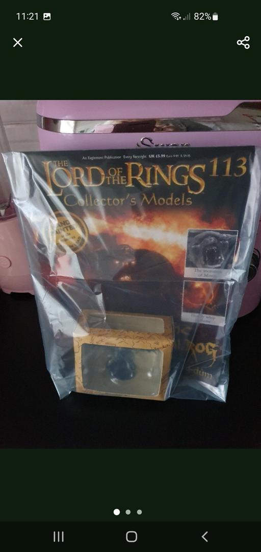  — lord of the rings collectors model issue 113